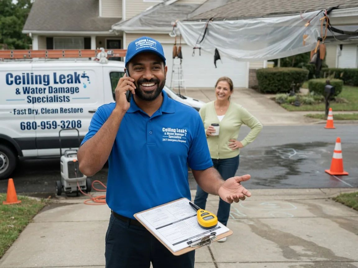 Ceiling Leak Cleanup Trenton, NJ FAQs